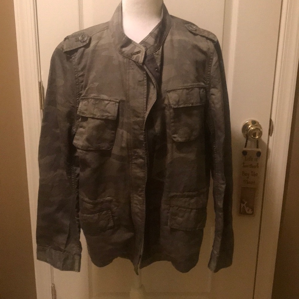 NWOT Loft camouflage jacket